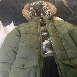 Green worn before jacket